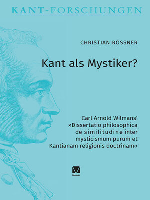 cover image of Kant als Mystiker?